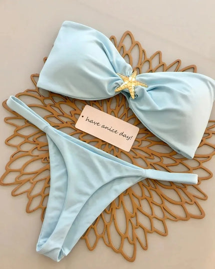 Maillot de bain bandeau brésilien