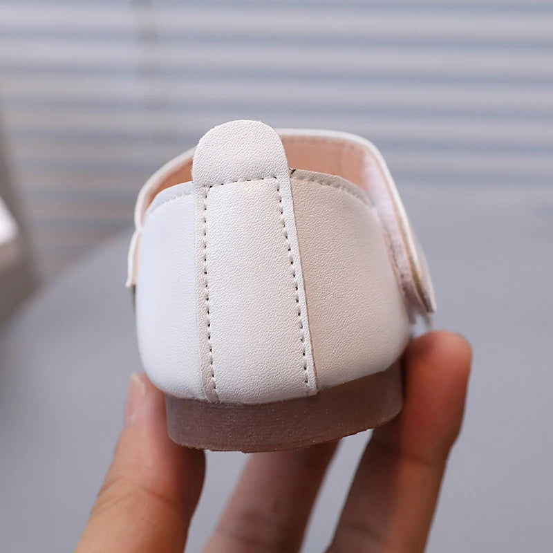 Chaussures Mary Jane pour fille, motif floral, trois couleurs, légères et élégantes, chaussures de princesse pour enfants, peu profondes, faciles à assortir, chics et plates, tailles 21 à 30