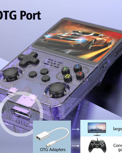 Console de jeux vidéo portable rétro R36S