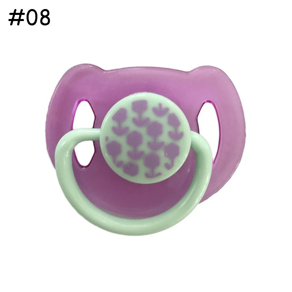 Sucette factice + tétines magnétiques pour poupées reborn, nouveau-né, jouet pour enfants, mignon et adorable, fournitures pour poupées
