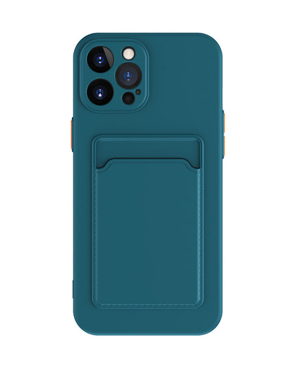 Coque de téléphone en silicone de couleur unie et simple