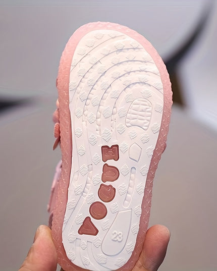 Adorables sandales fleuries pour filles