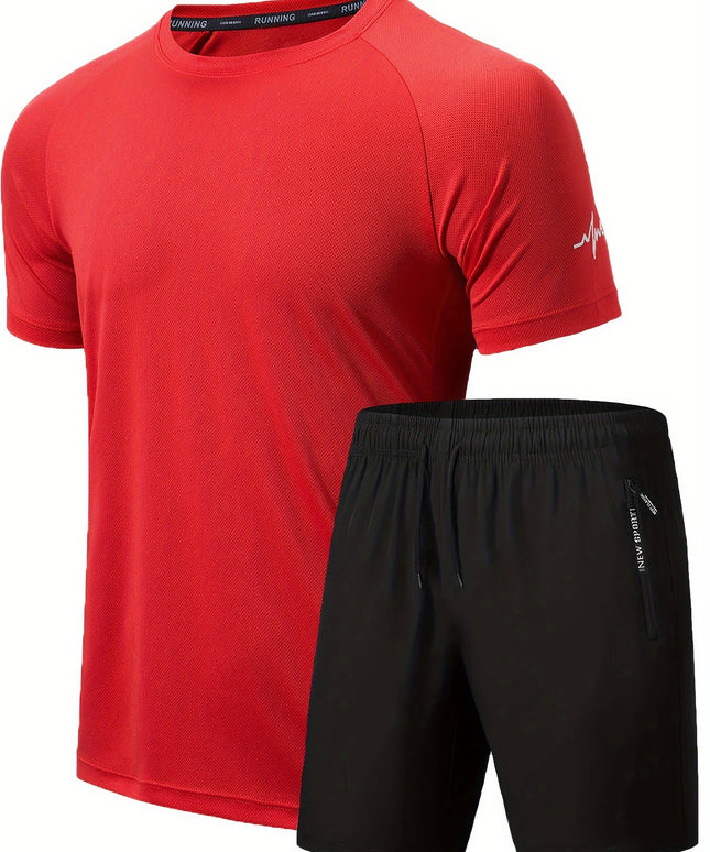 Ensemble 2 pièces pour homme pour l'entraînement