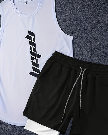 Ensemble de vêtements de sport d'été pour homme