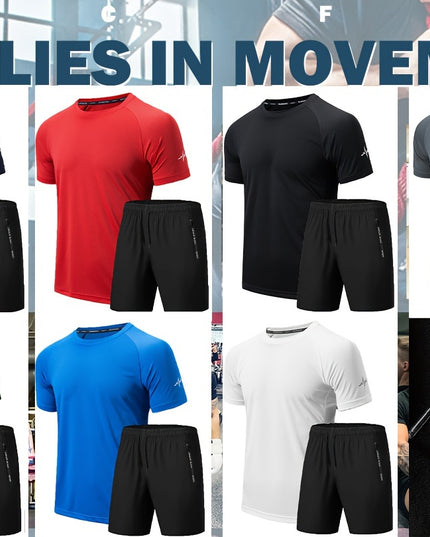 Ensemble 2 pièces pour homme pour l'entraînement