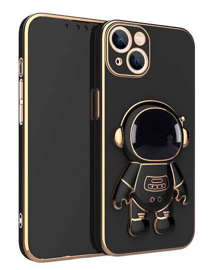 Coque de téléphone 3D astronaute avec support anti-chute