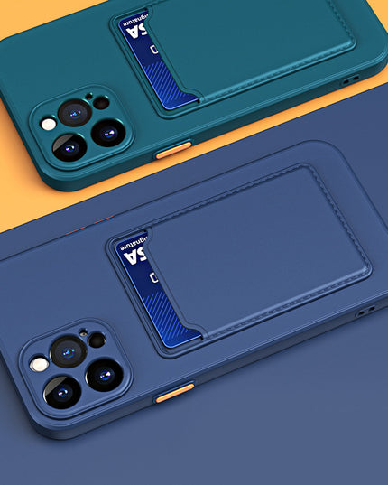 Coque de téléphone en silicone de couleur unie et simple