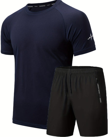 Ensemble 2 pièces pour homme pour l'entraînement