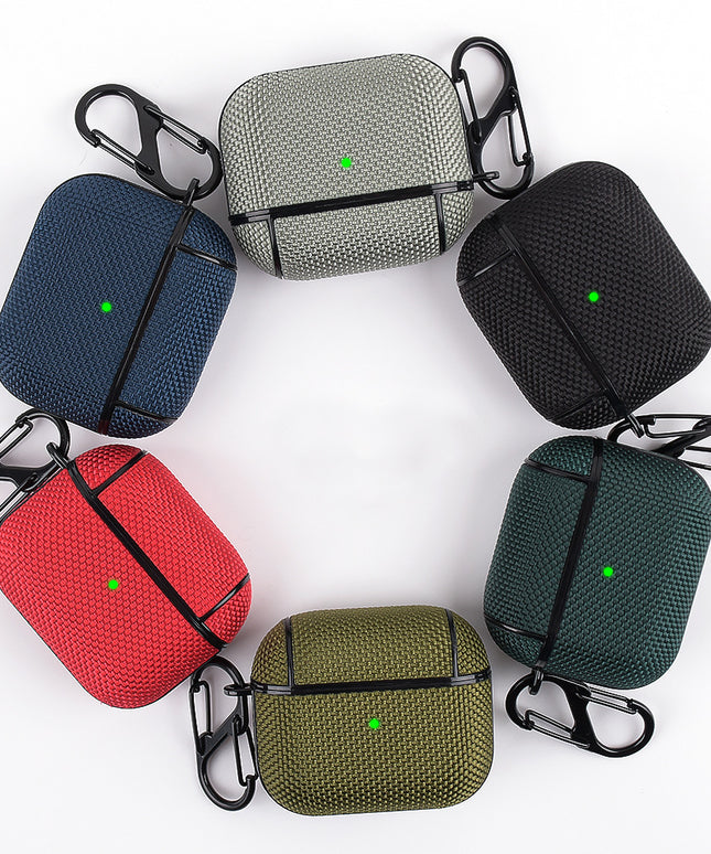 Étui pour écouteurs Bluetooth Pro en nylon imperméable et résistant aux chutes