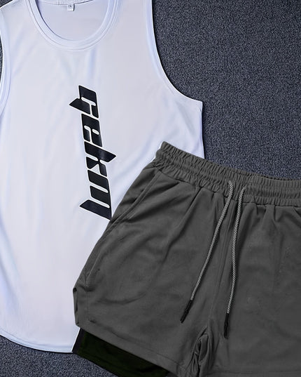 Ensemble de vêtements de sport d'été pour homme