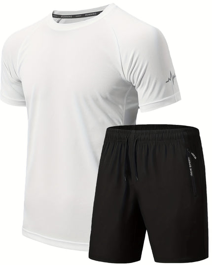 Ensemble 2 pièces pour homme pour l'entraînement