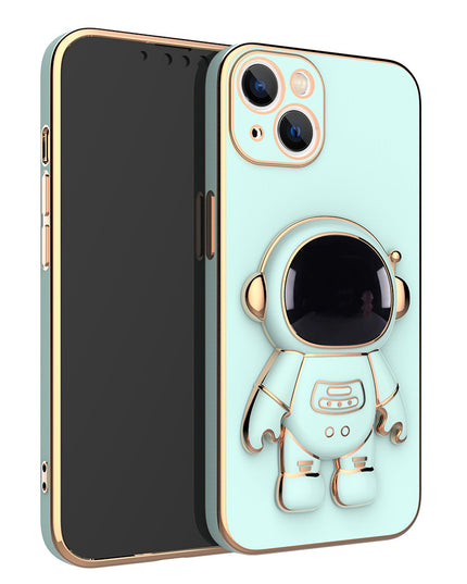 Coque de téléphone 3D astronaute avec support anti-chute