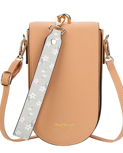 Sac bandoulière pour téléphone portable pour femme